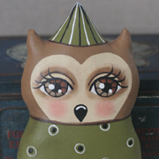 GreenPolkaOwlIcon