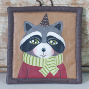 RaccoonScarfIcon